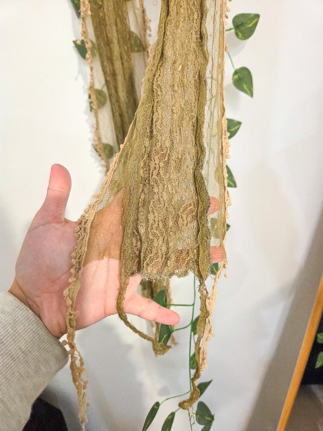 말차 레이스 머플러 상품이미지4