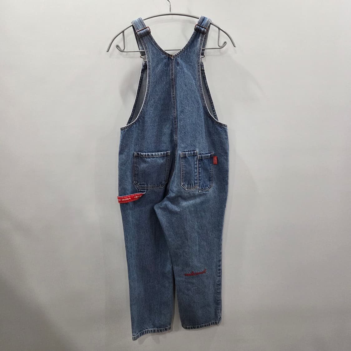 아이스비스킷 키즈 데님 멜빵바지 155 상품이미지4