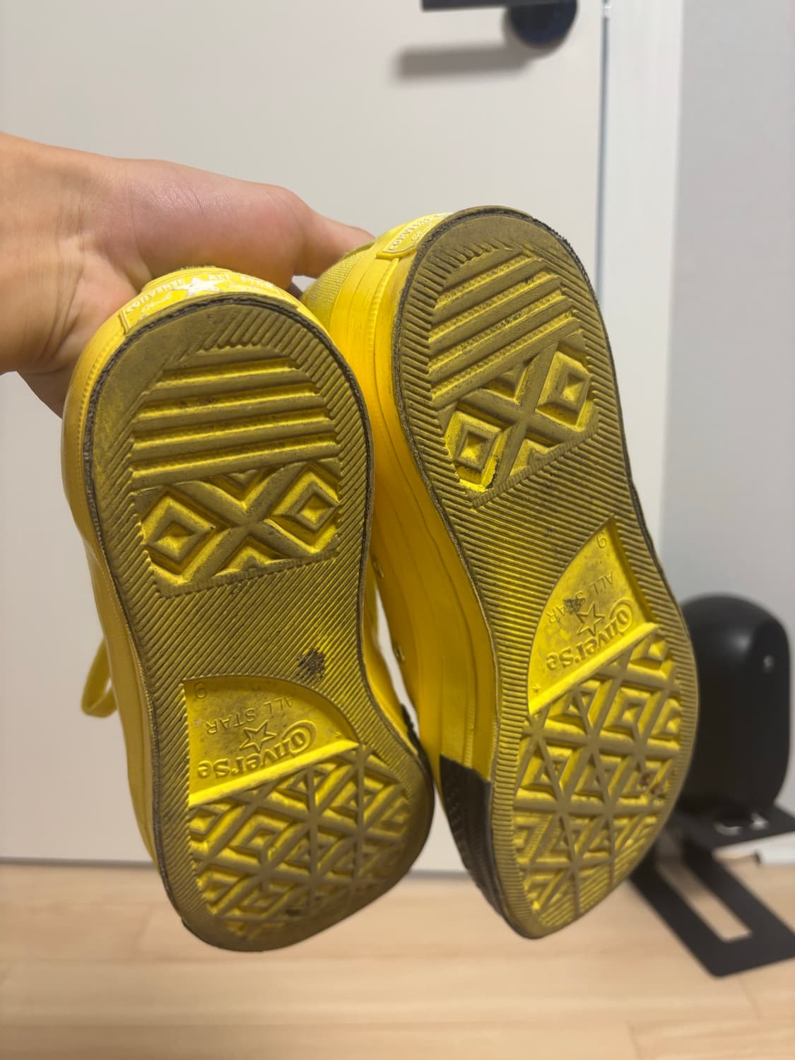 컨버스x언더커버 척70 로우 옐로우/블랙 상품이미지5