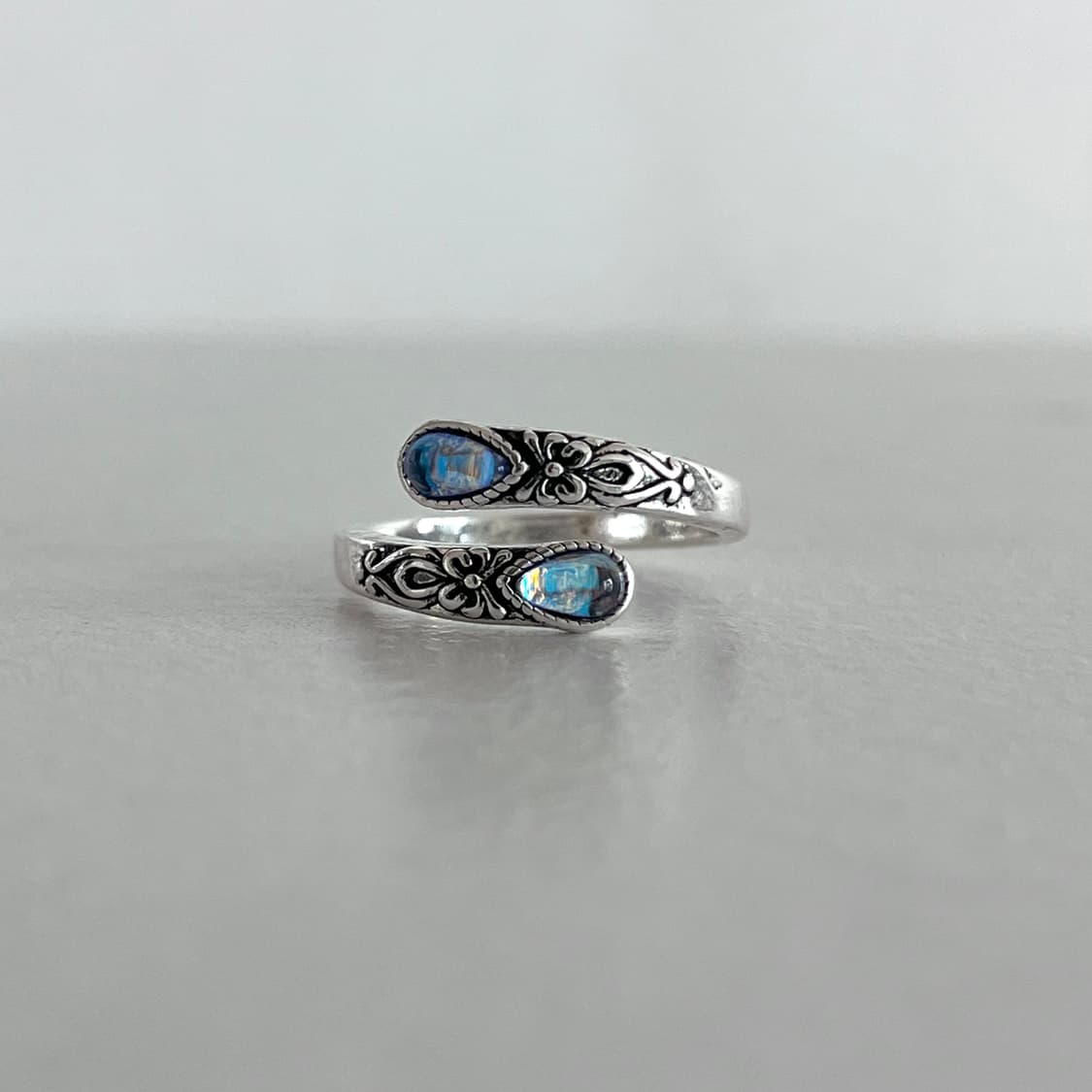 보헤미안 문스톤 반지 상품이미지1