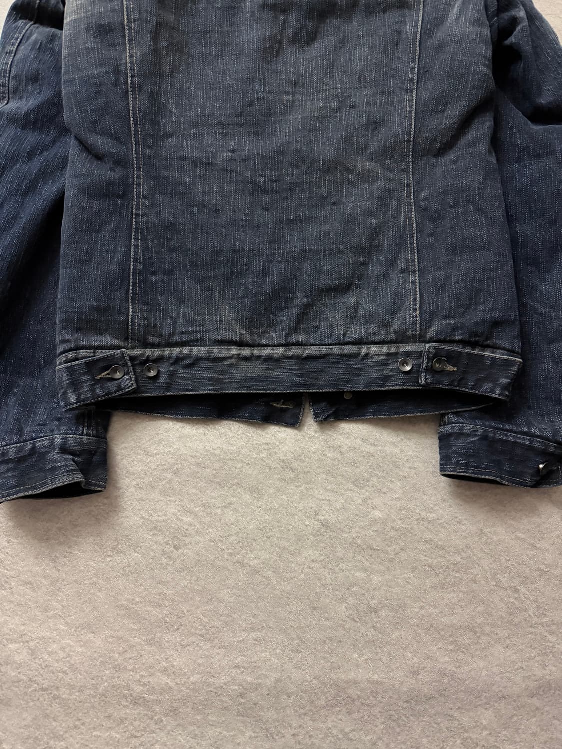 릭오웬스 다크쉐도우 슬레이브 패디드 데님 자켓 상품이미지7