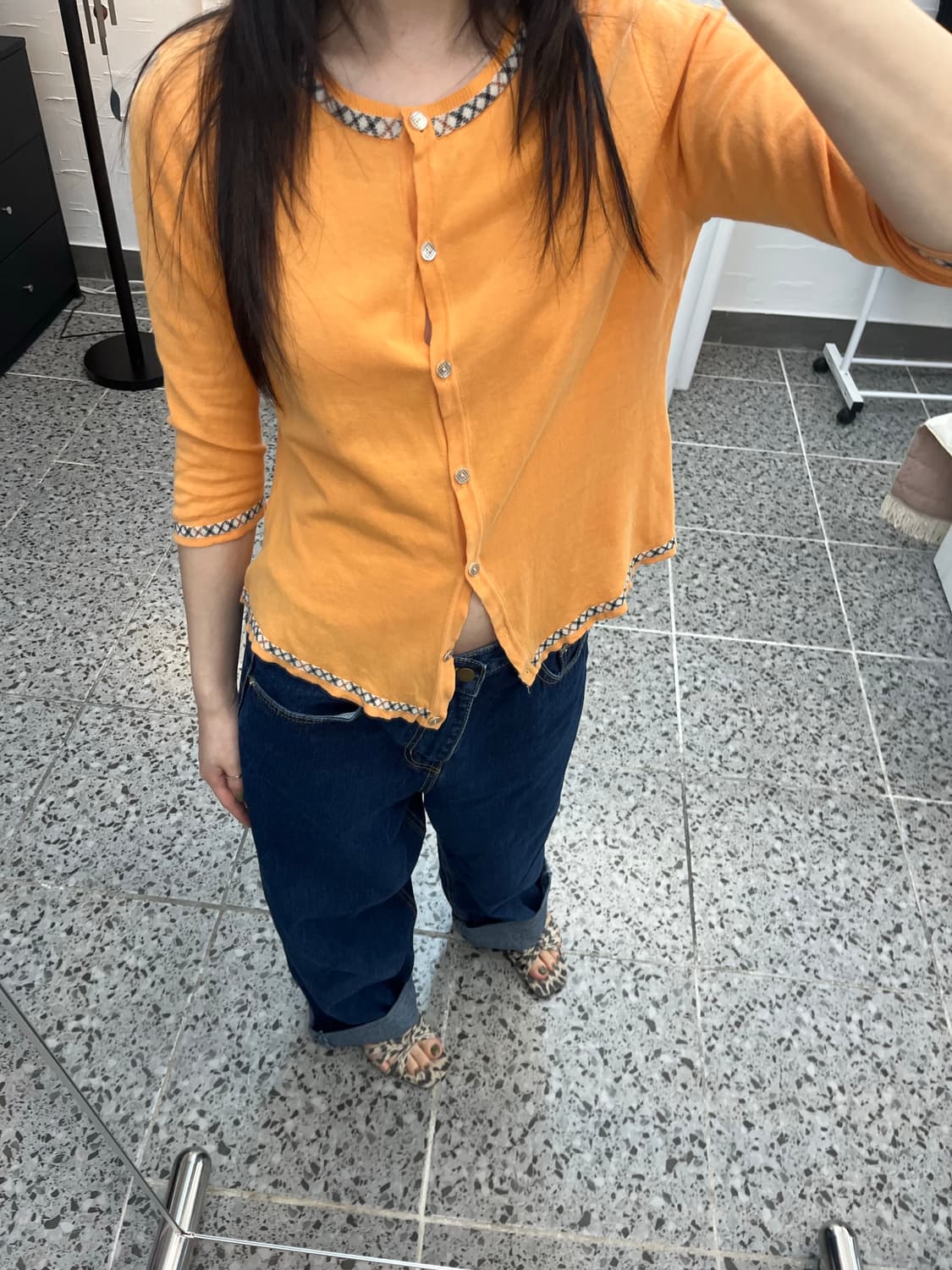 닥스 언발란스 가디건 상품이미지2