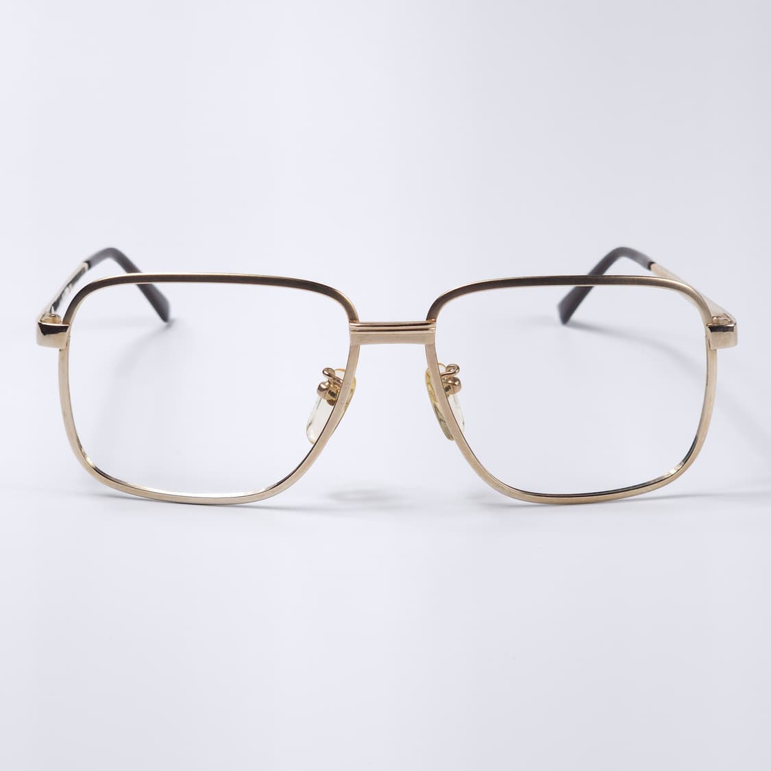 14K 도금 90년도 빈티지 금테 안경 상품이미지1