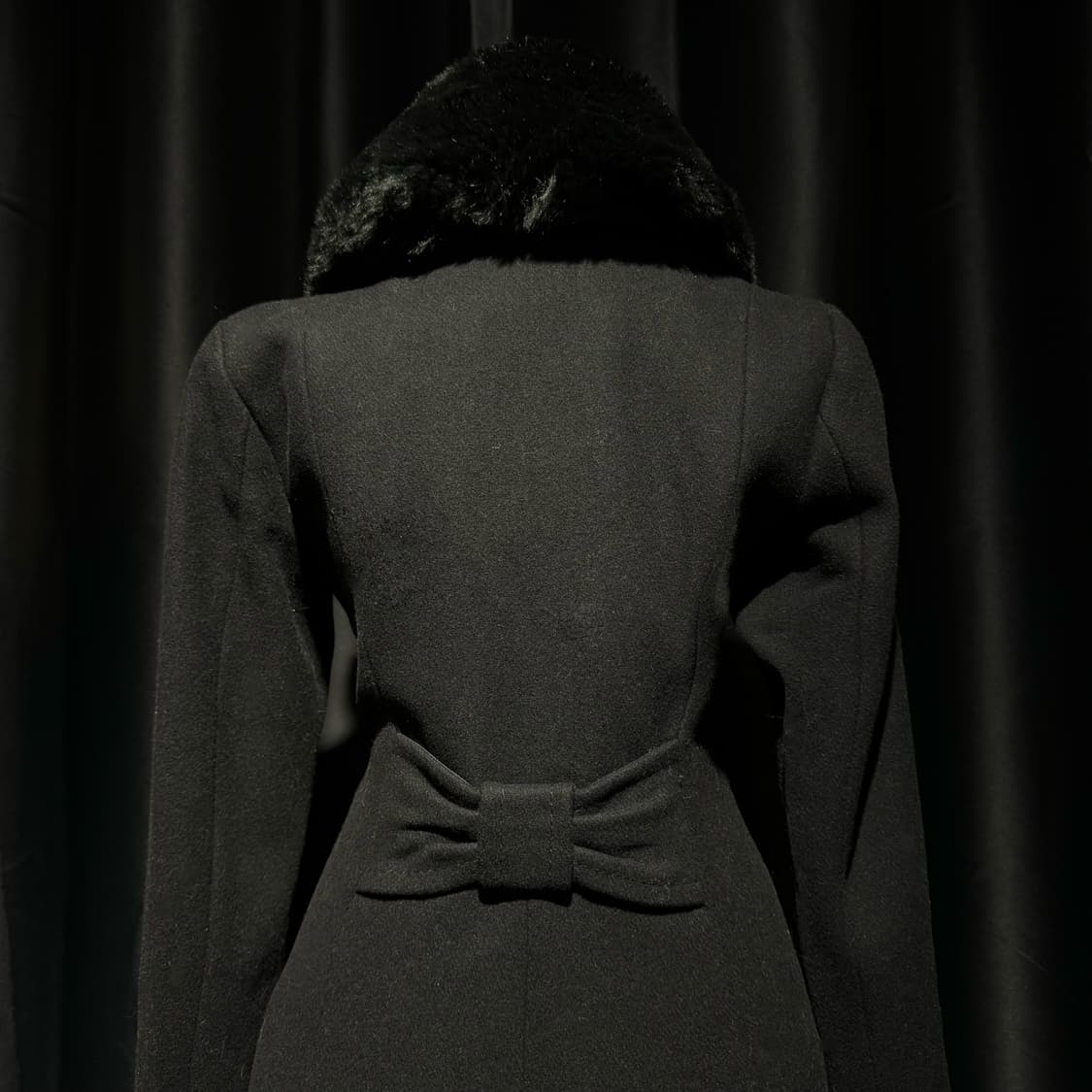 리본 포인트 히메갸루 롱코트 상품이미지5