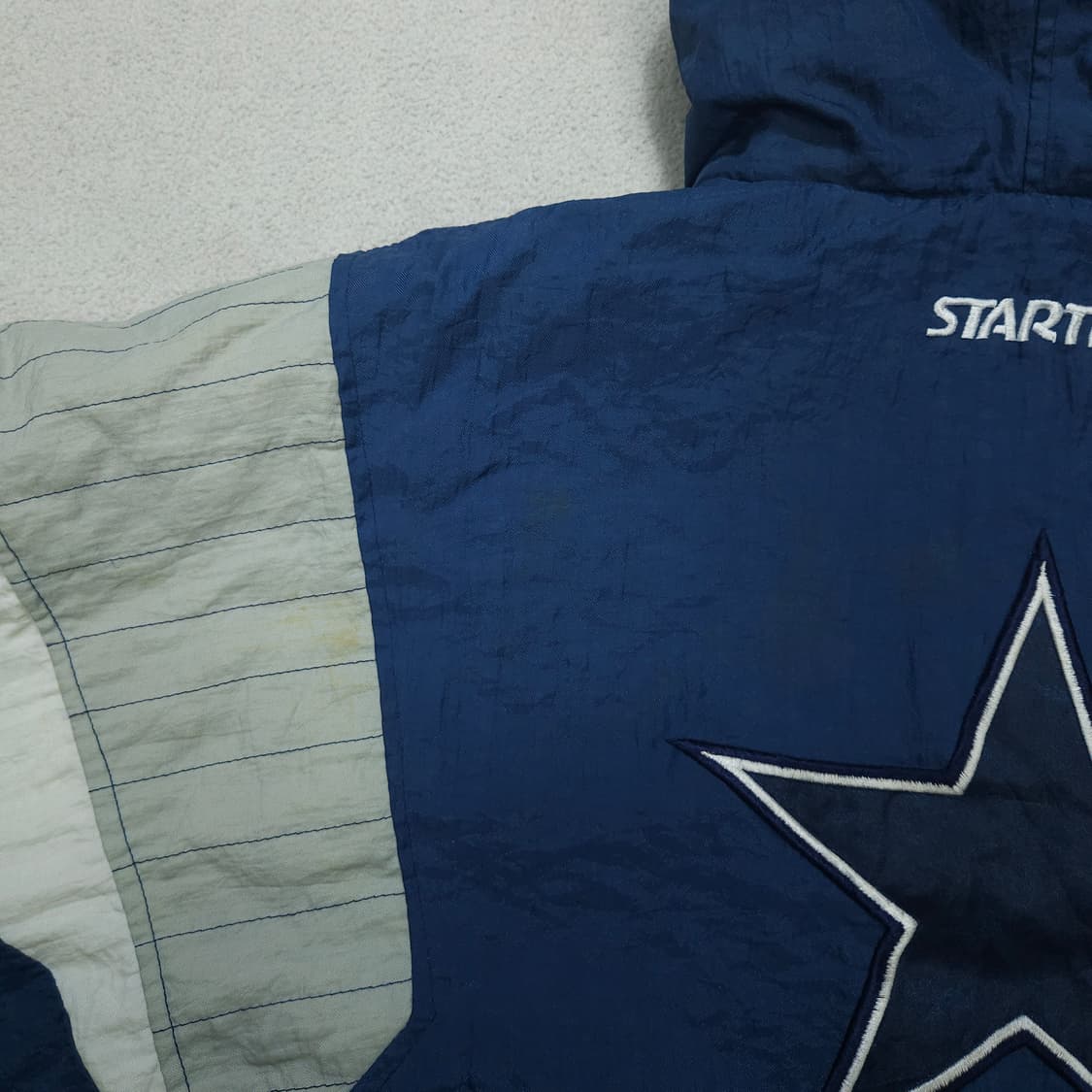 90s 스타터 NFL 댈러스 카우보이스 아노락 점퍼 L 상품이미지8