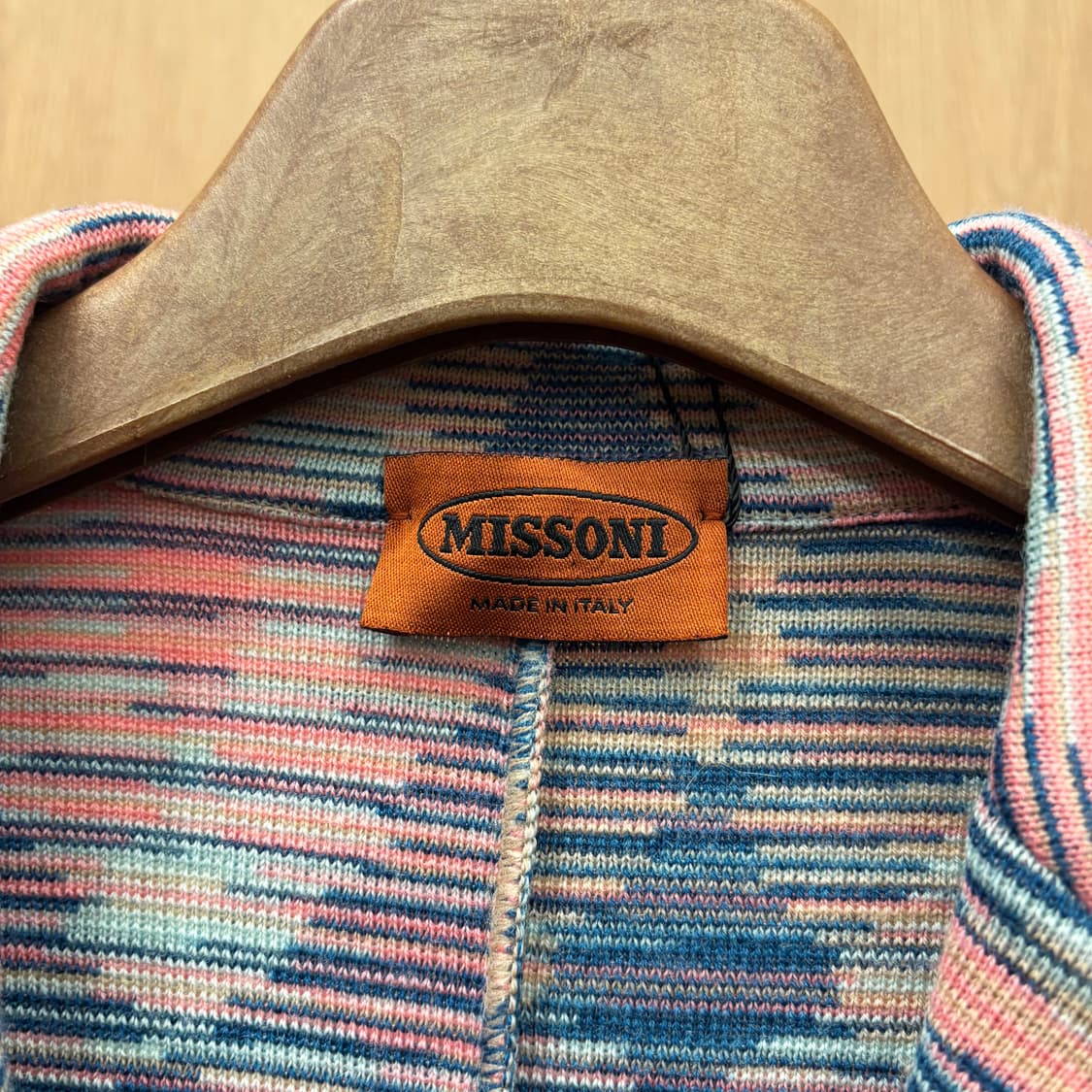 미쏘니 테일러드 자켓 핑크 파이핑 패치 포켓 디테일 핑크 상품이미지7