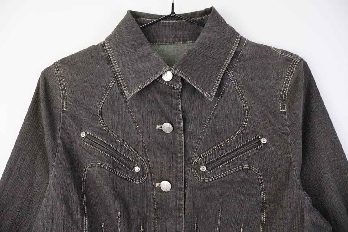 Jpn Cotton Frill Detail Jackets 상품이미지5