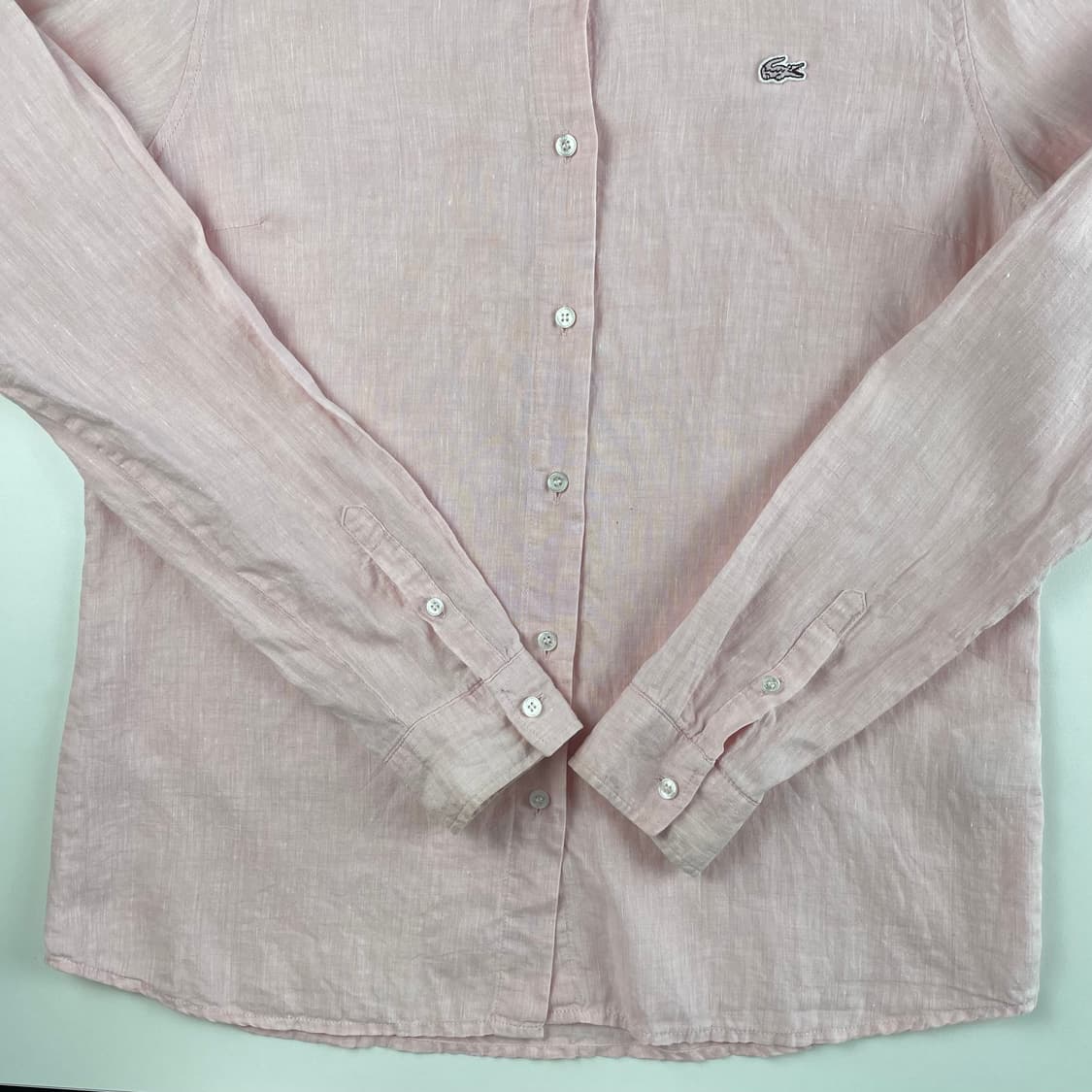 라코스테 린넨 셔츠 M 상품이미지4