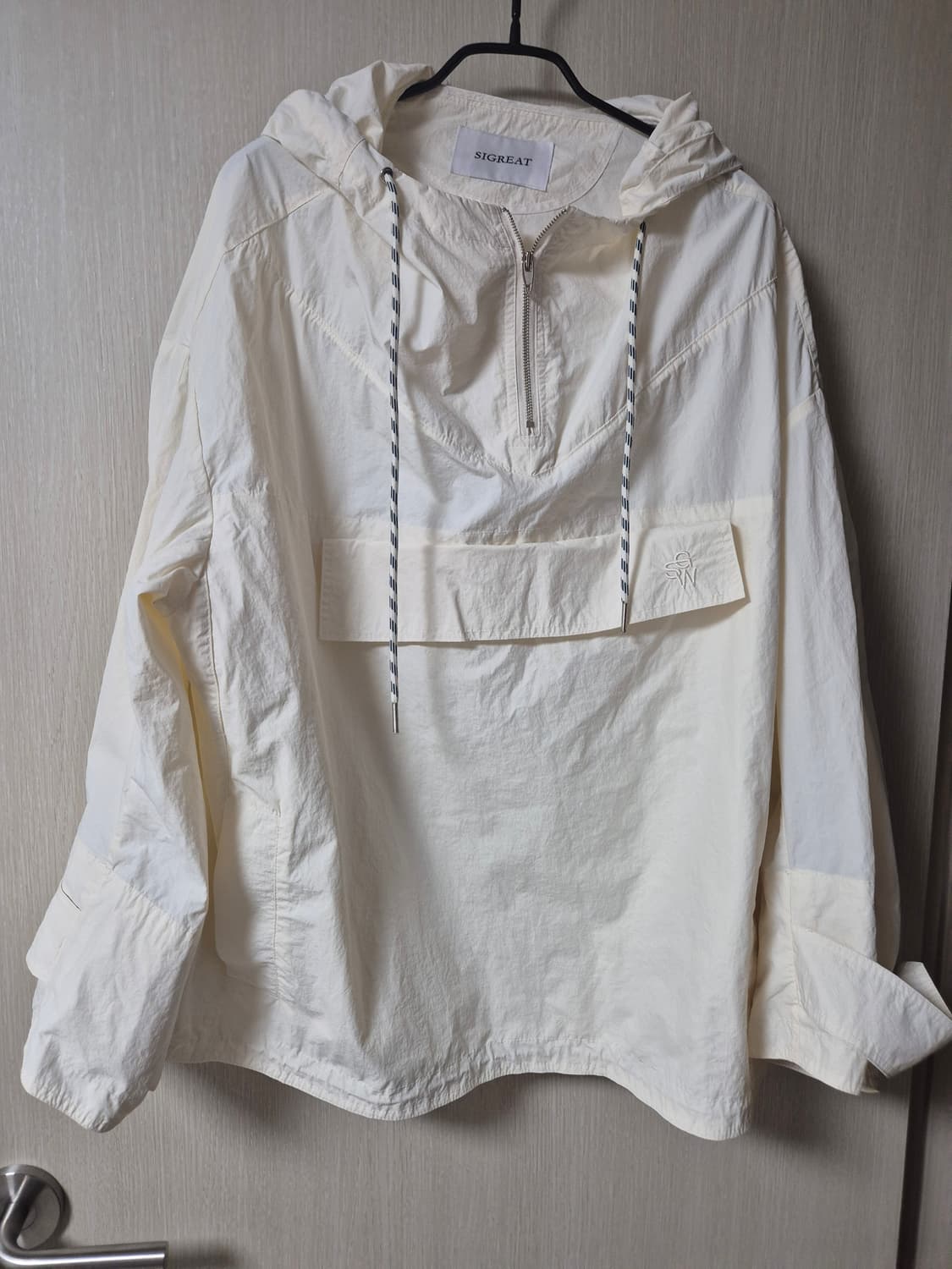 (새제품) 시그레이트 후디 아노락 자켓 점퍼 서스테이너블 상품이미지1