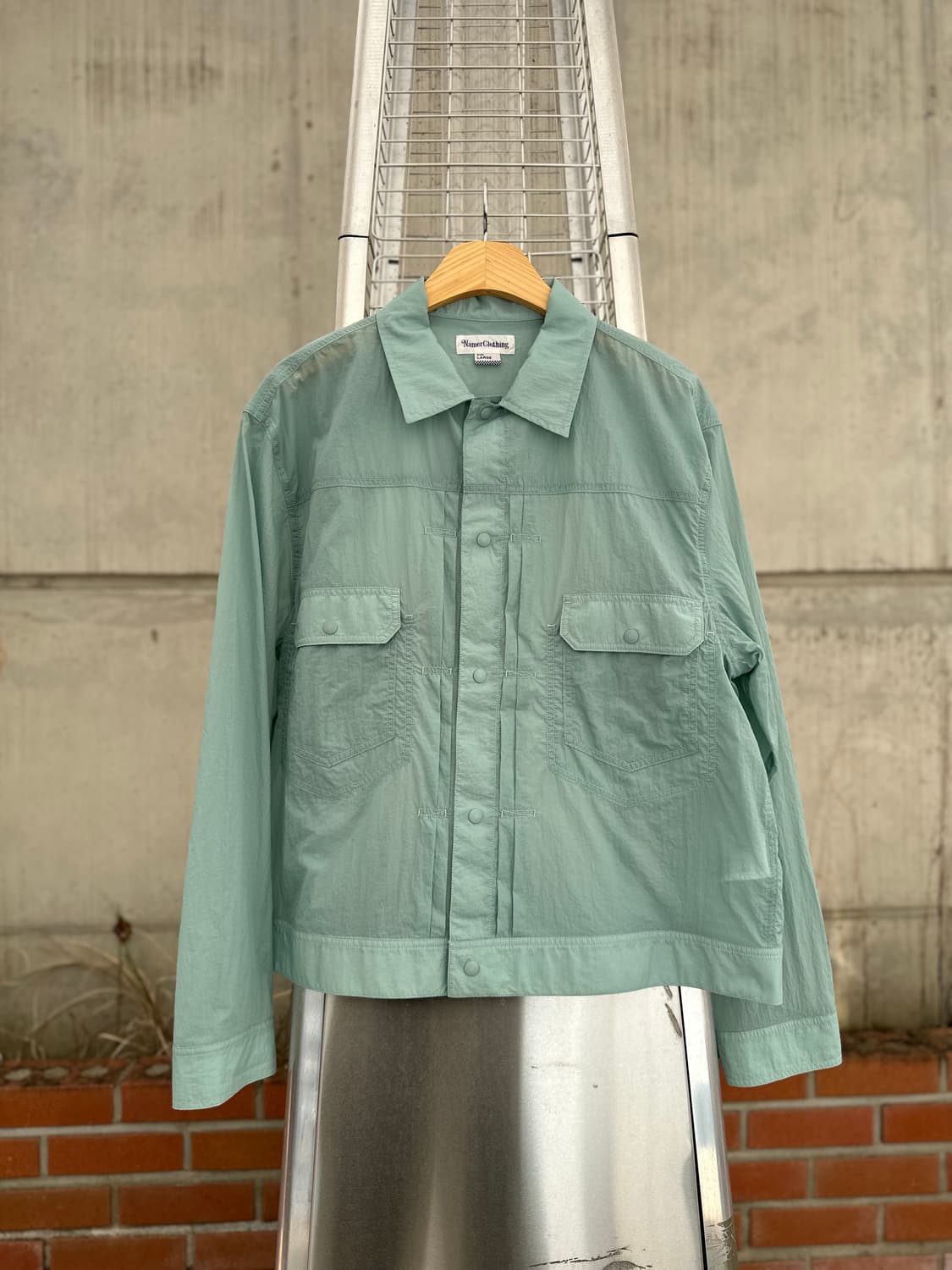 네이머클로딩 시어 라이트 트러커 자켓  상품이미지1