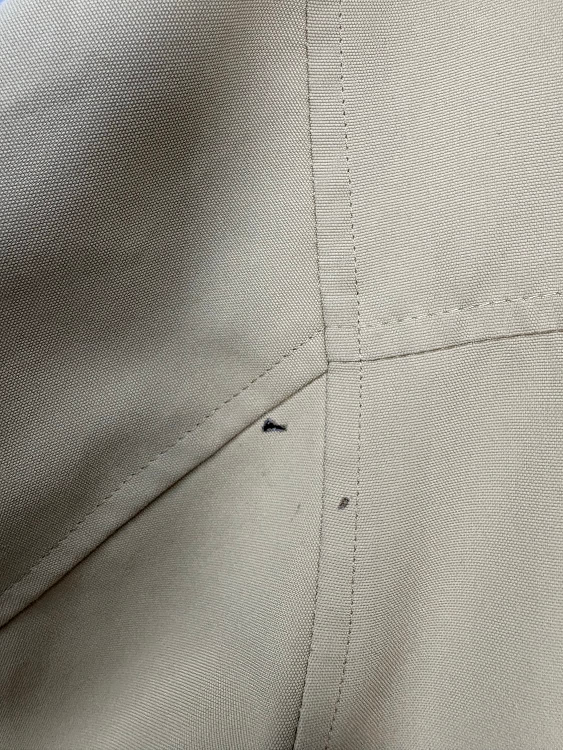 입생로랑 베이지 블루종 자켓 A3081 상품이미지9