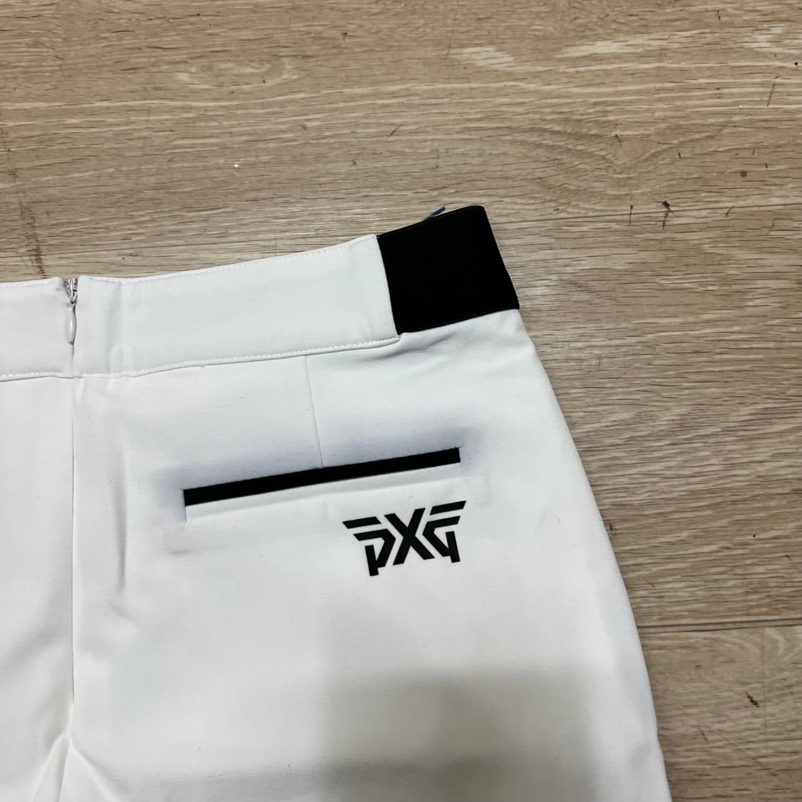 PXG 여성 골프웨어 배색 라인 스판 골프 스커트 [화이트] S 상품이미지4