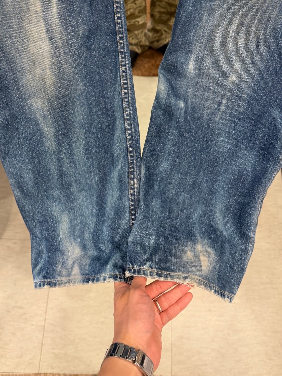00s Levis 리바이스 502 셀비지 데님 팬츠 (32inch) 상품이미지7