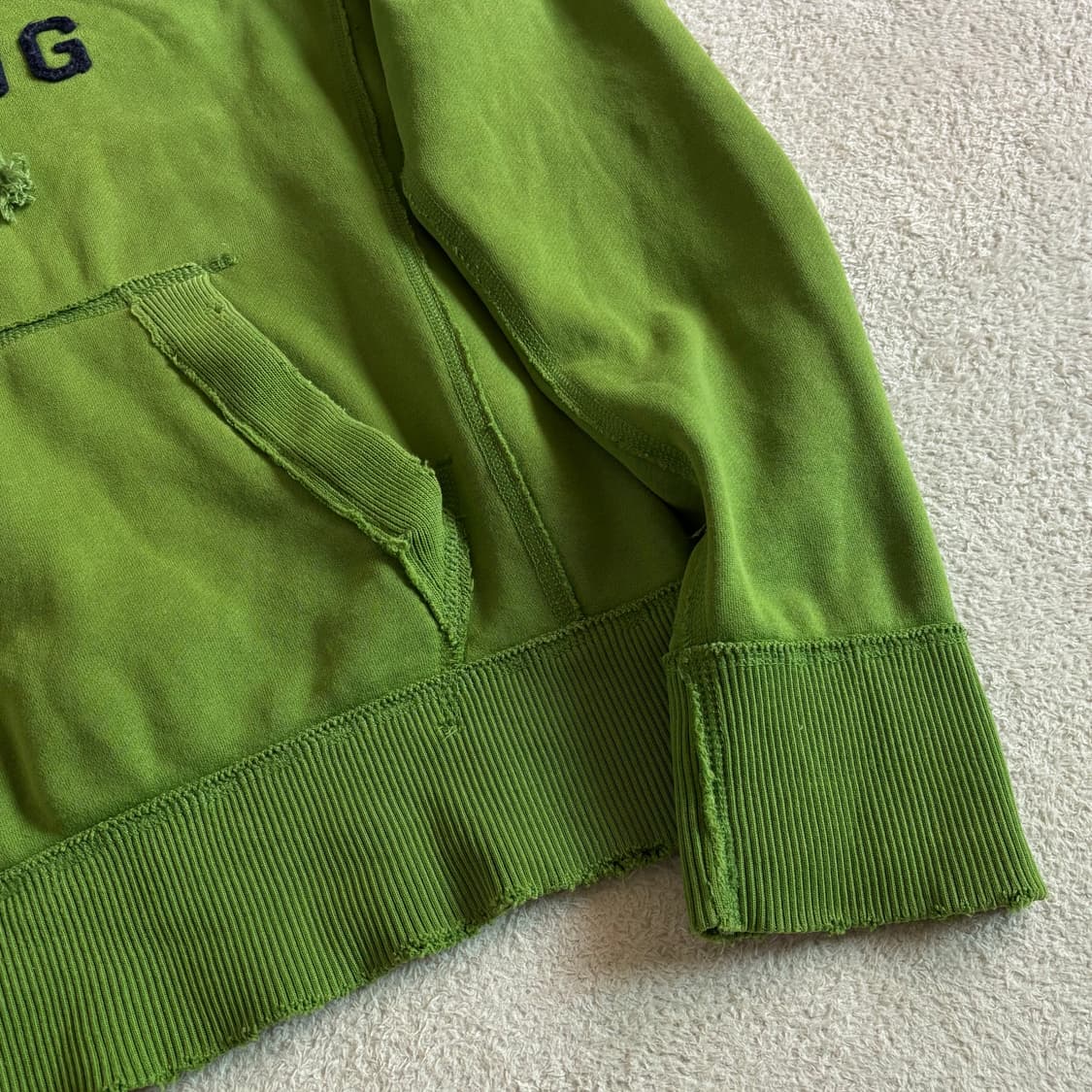 아베크롬비 그린 말차 후드티 상품이미지4