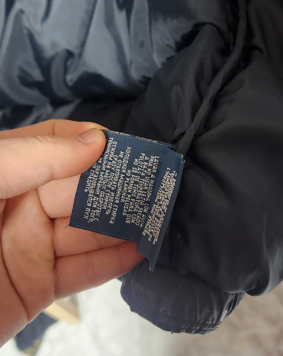 폴로 랄프로렌 여성 블랙 푸퍼 숏 패딩 상품이미지7