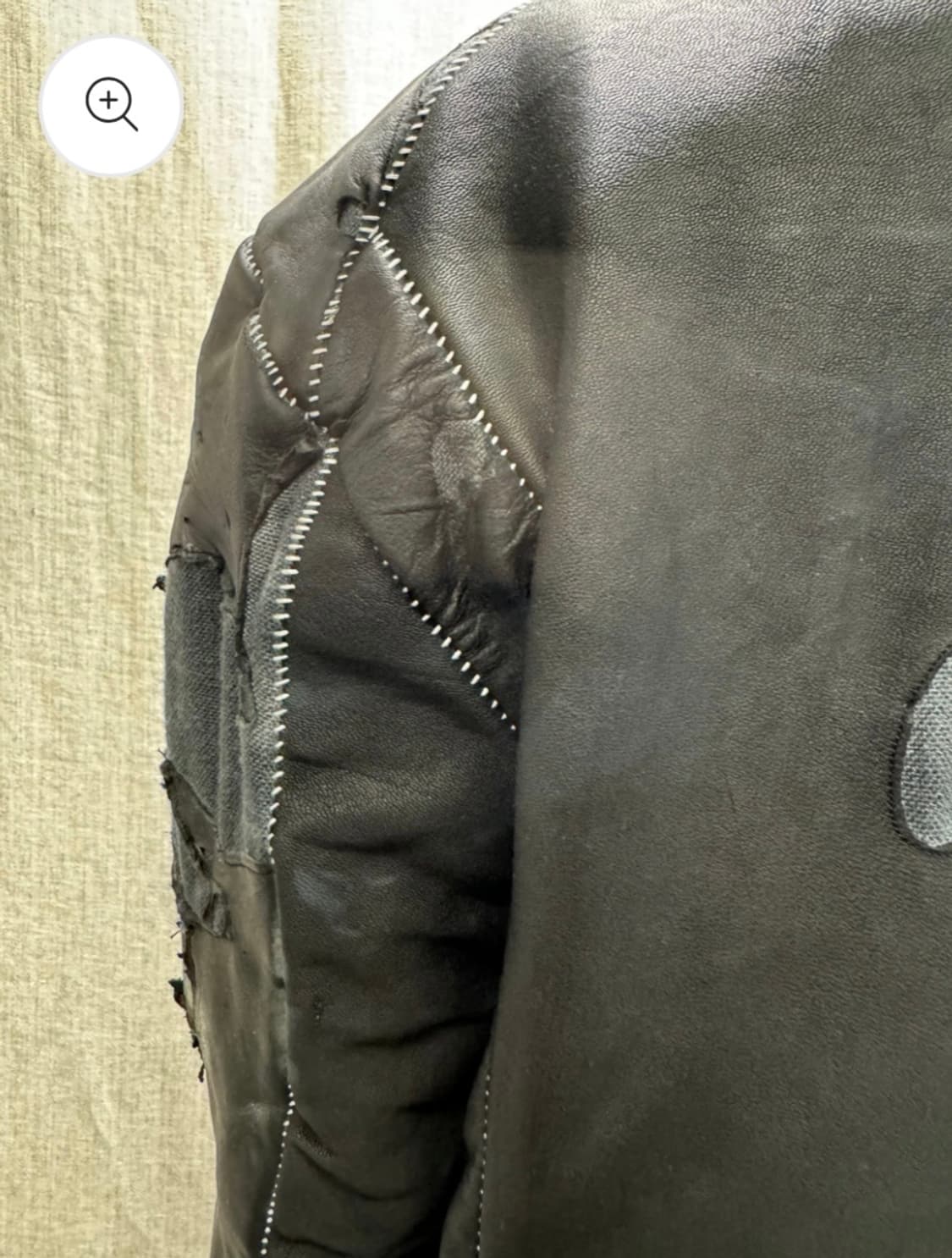 Zam Barrett High Neck Oversized Jacket 상품이미지4