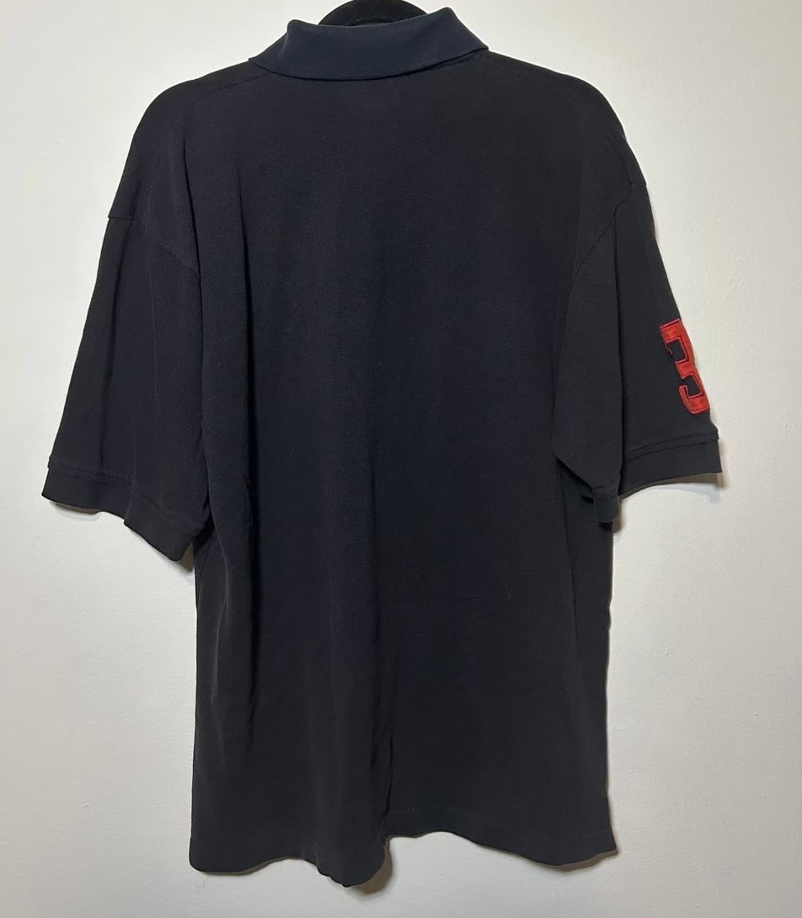 폴로 랄프로렌 빅포니 카라티 블랙 레드 상품이미지2