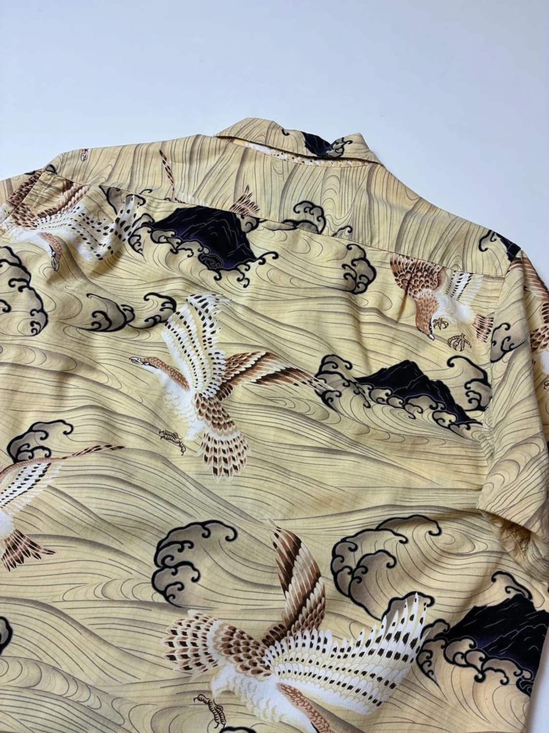 타케오 키쿠치 00's 재팬 에스닉 패턴 반팔 셔츠 PN8861 상품이미지4