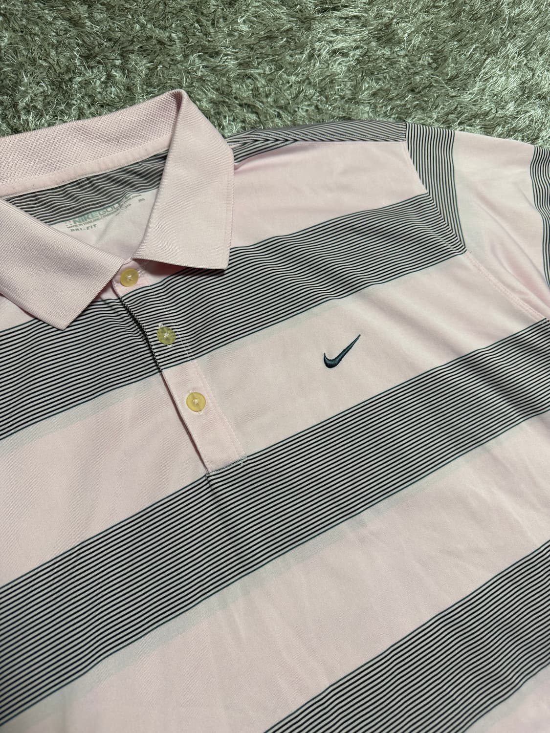 [2XL] 나이키 라군 골프 클럽 빅사이즈 기능성 반팔 카라티 상품이미지1