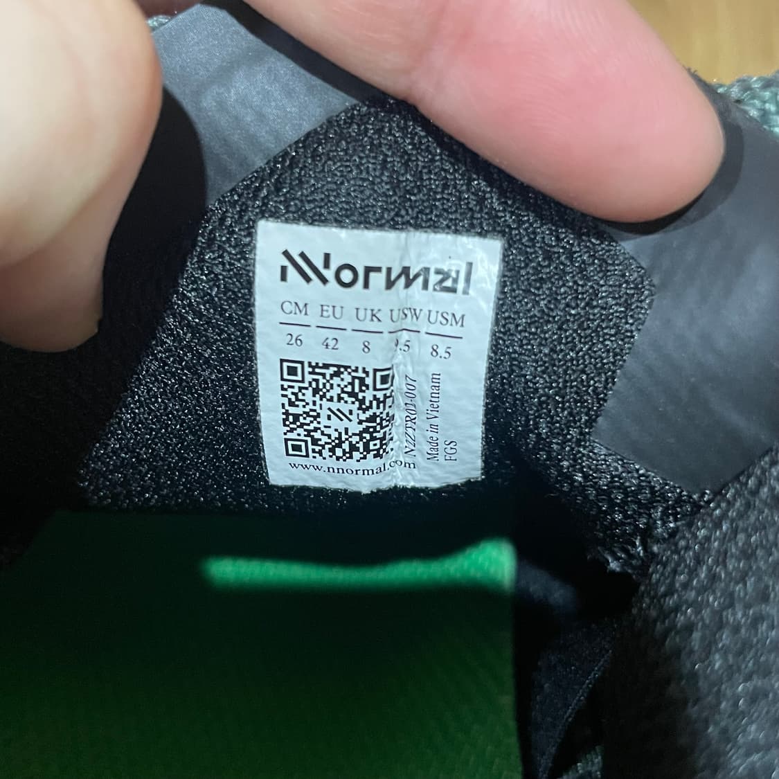 노말 토미르 2.0 그린 런닝화 260 상품이미지10