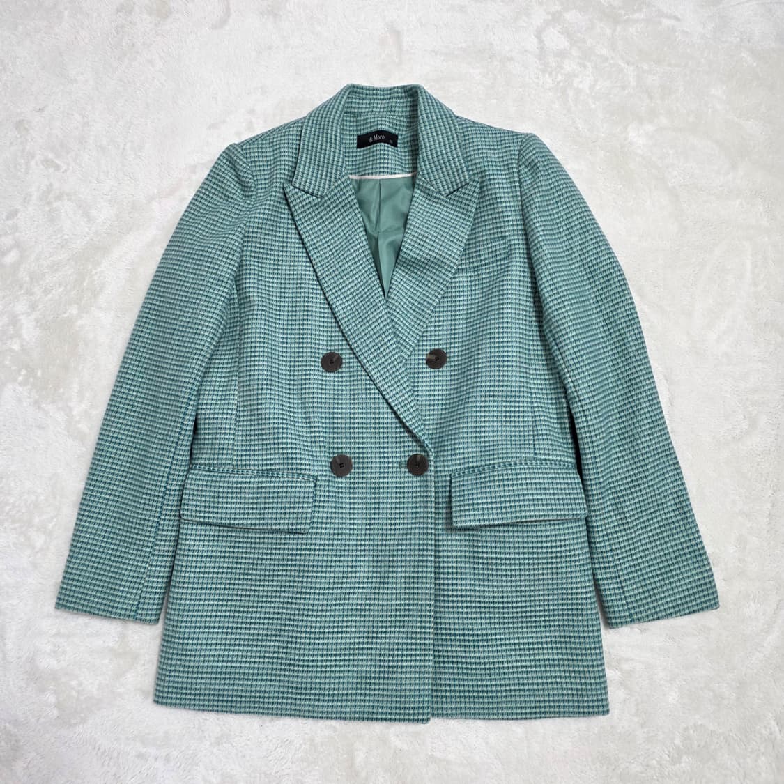 (55)여성 앤모어 울 블랜디드 벨티드 자켓 상품이미지1