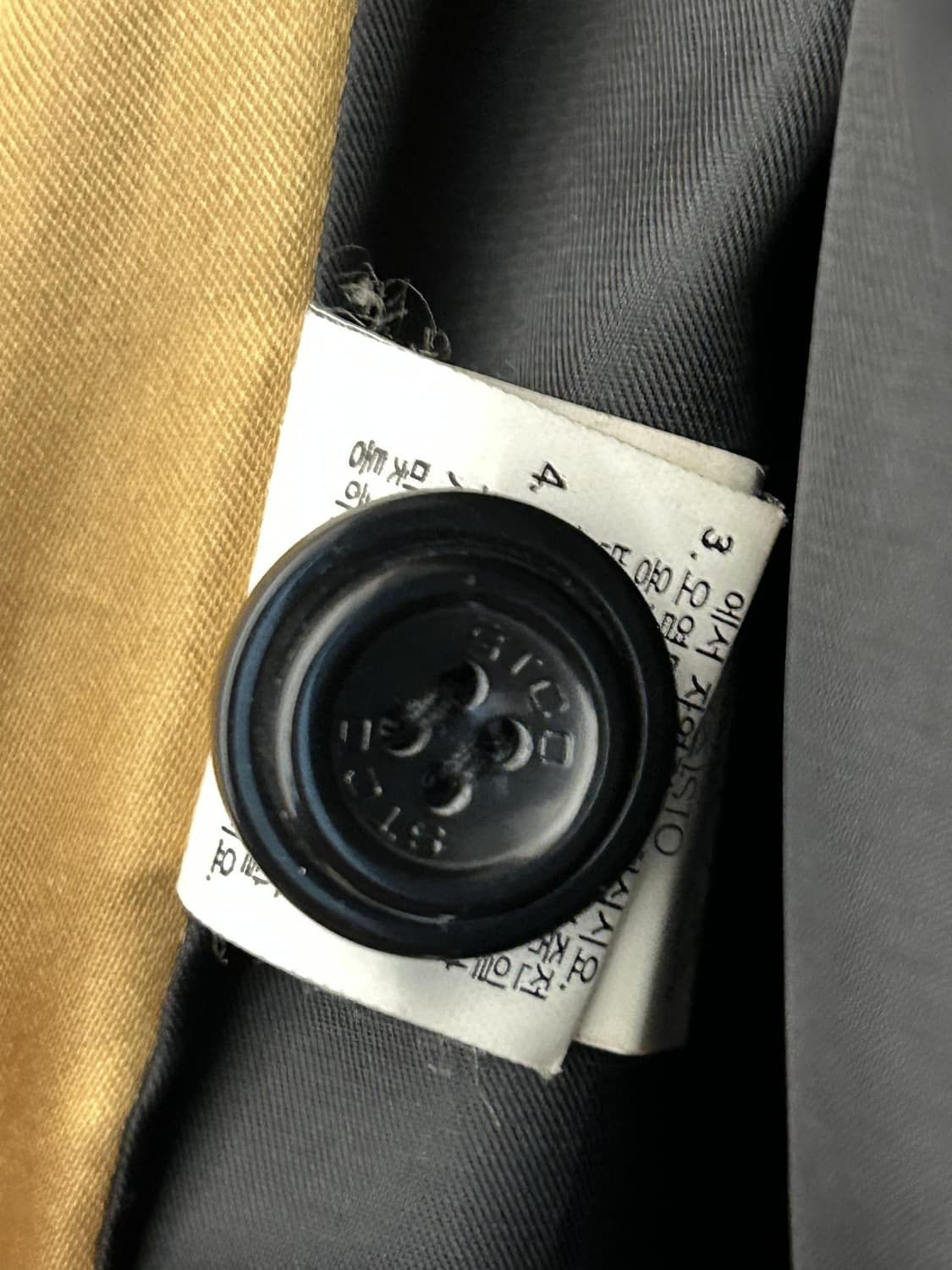 에스티코 블랙 양가죽 트렌치코트 상품이미지8