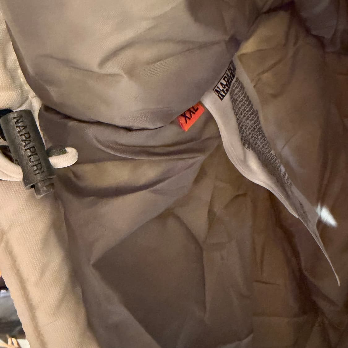 미사용)나파피리 스키 두 화이트 아노락 파카 점퍼 XXL 상품이미지8