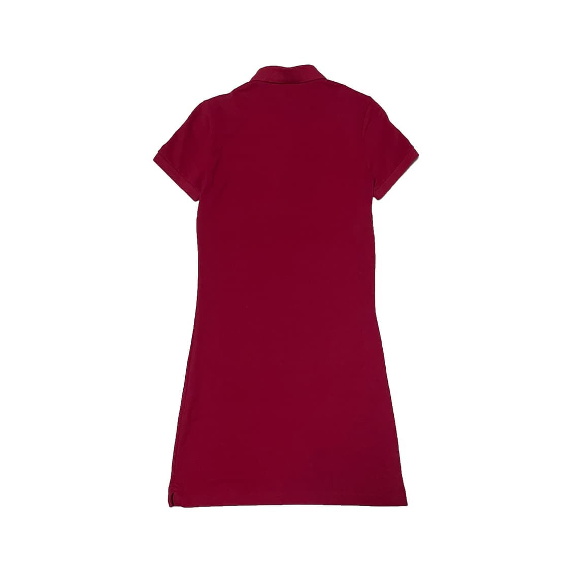 라코스테 버건디 카라 원피스 상품이미지2