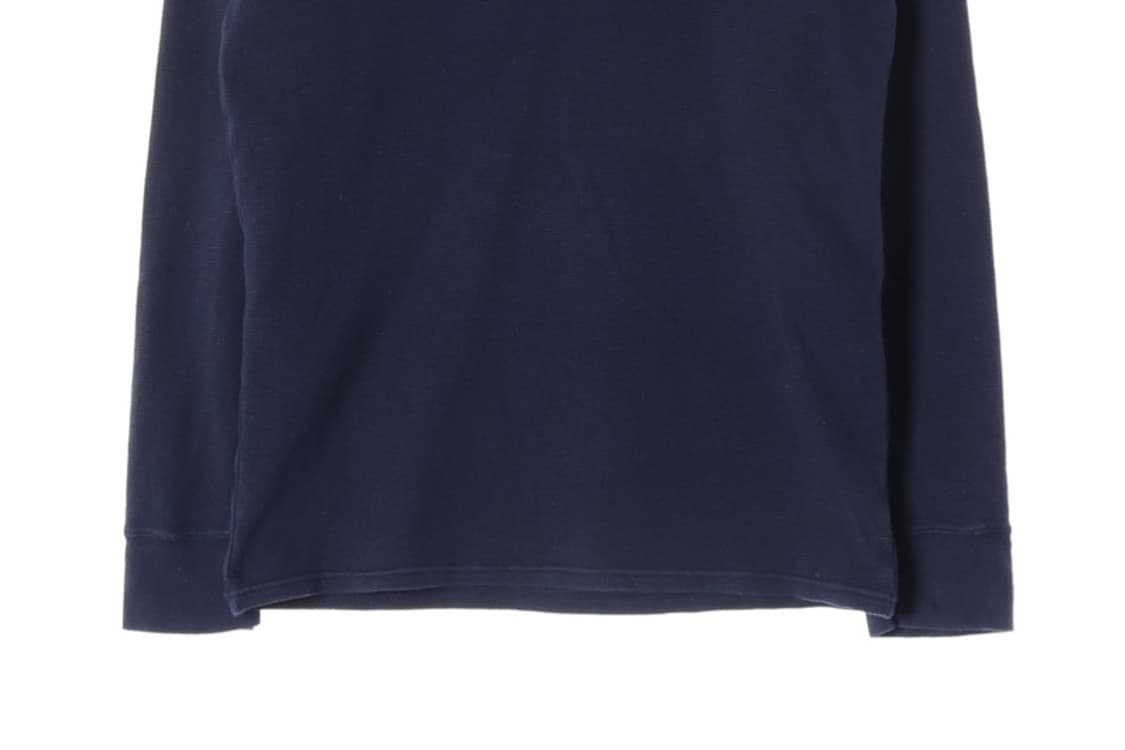 폴로 랄프로렌 네이비 와플 롱슬리브 티셔츠 XL 상품이미지4