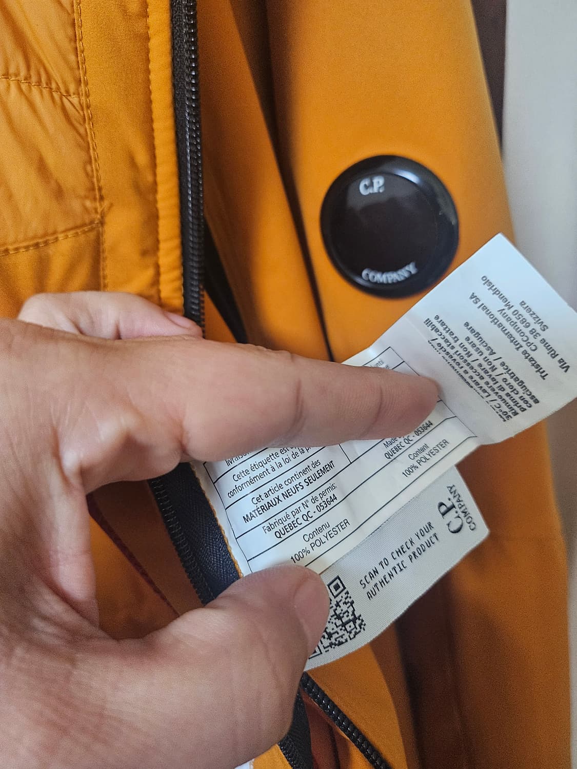 cp컴퍼니 경량패딩 50사이즈(105) 상품이미지6