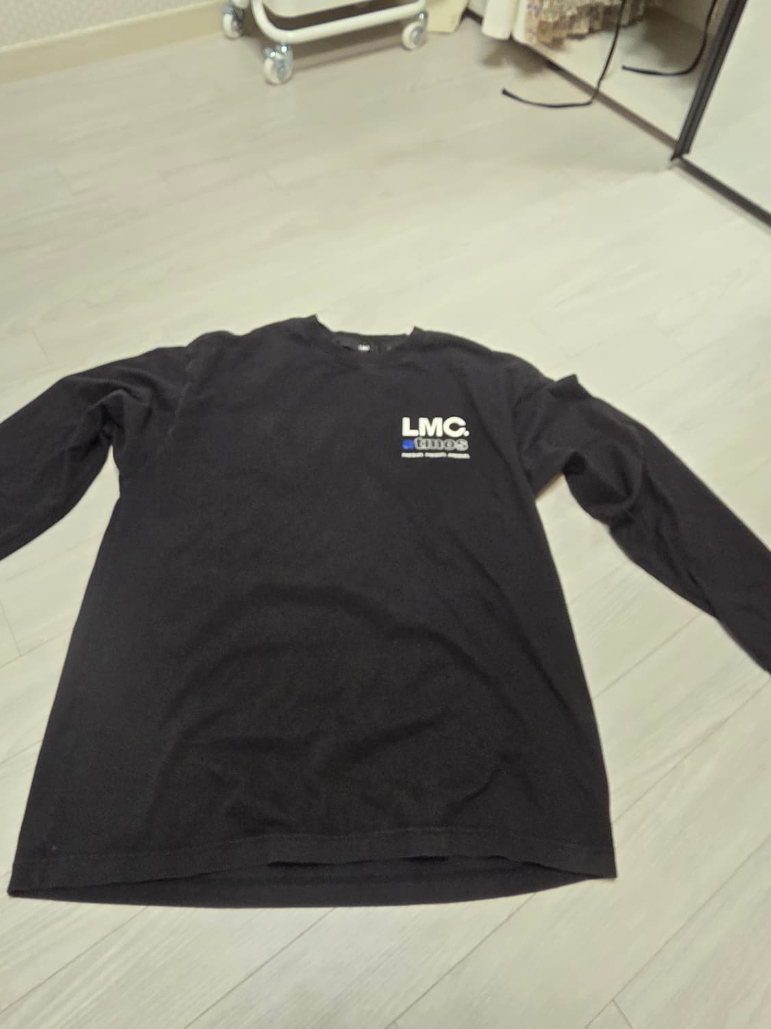 LMC 아트모스 콜라보 롱슬리브 라지 블랙 L 상품이미지5