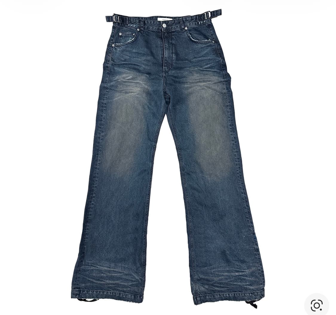 1 논노드 젠 더티 오일 워시드 데님 팬츠 미개봉 새제품 판매 상품이미지1