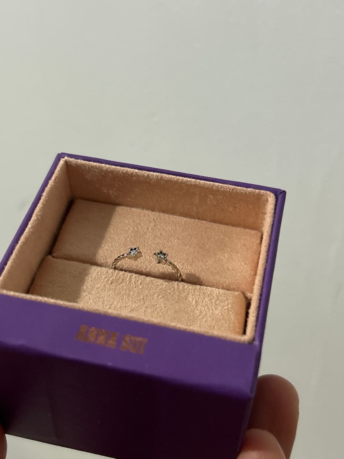 안나수이 미니별 반지 상품이미지2