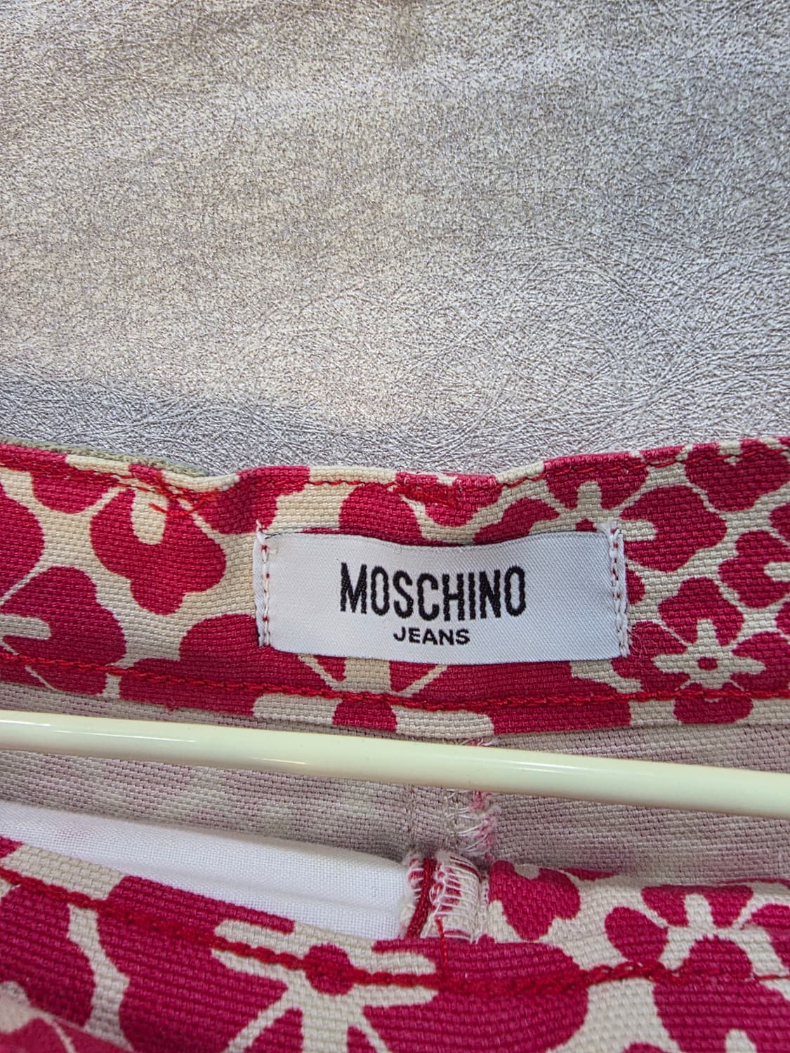 모스키노 진스 플라워 패턴 스커트 (희귀) MOSCHINO JEANS 상품이미지3