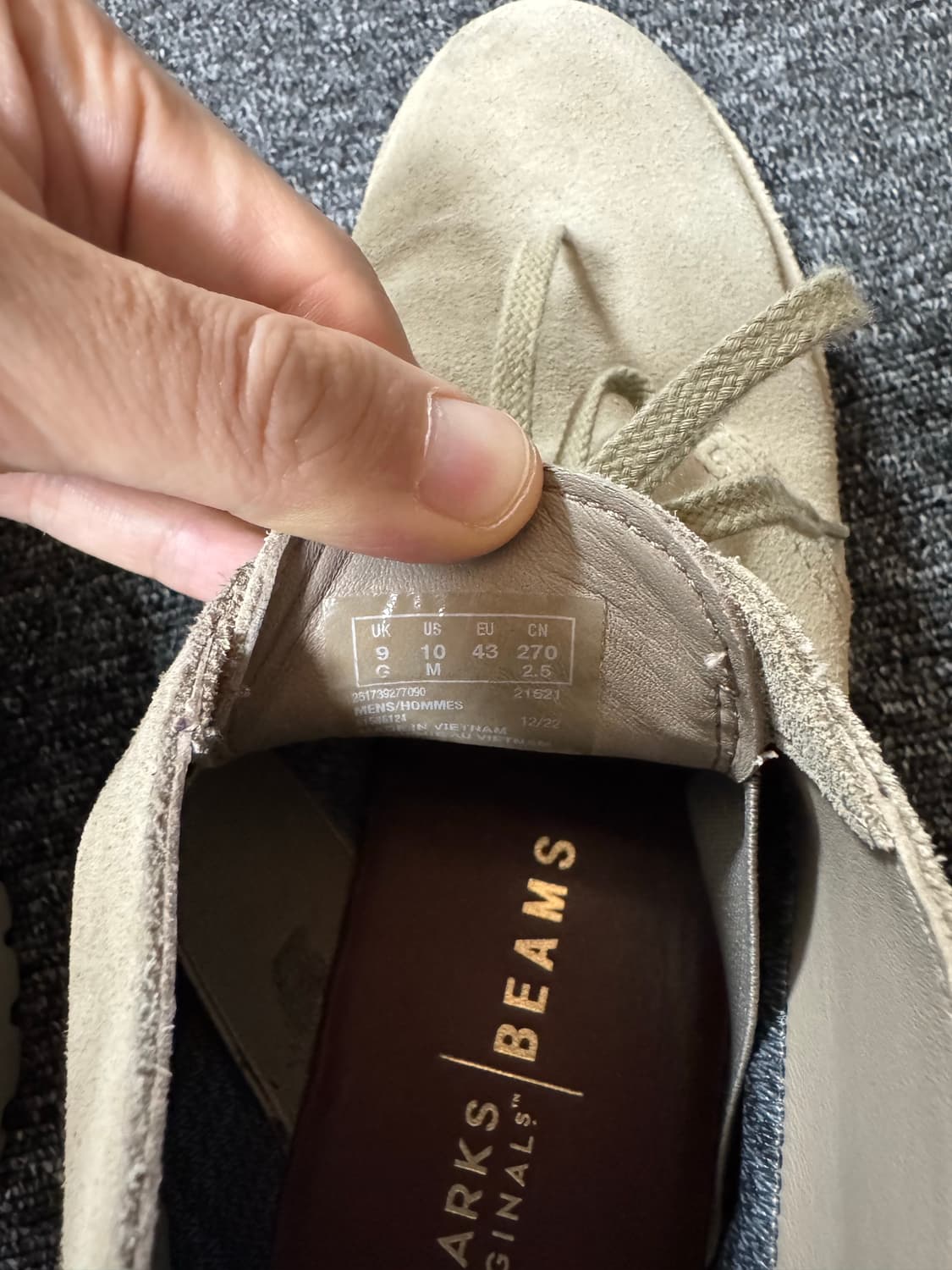 클락스 빔즈 데저트 부츠 고어텍스 270 판매 상품이미지5