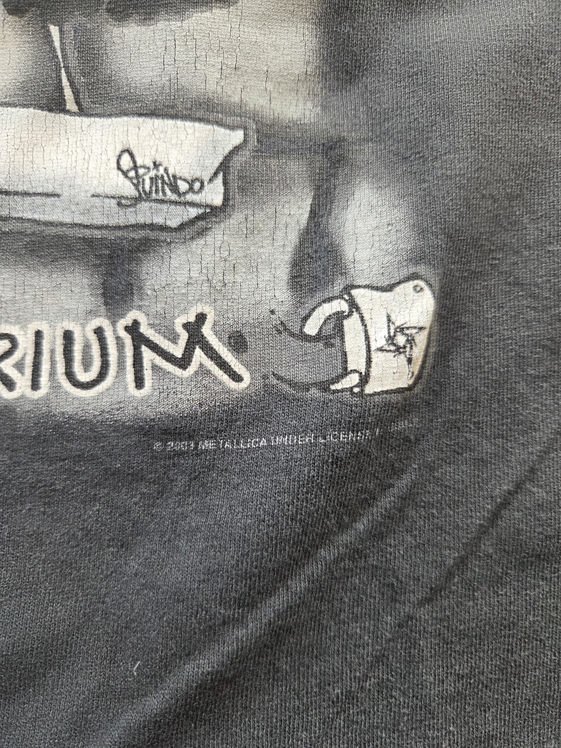 00s 빈티지 메탈리카  metallica 밴드티 [2xl] 상품이미지3