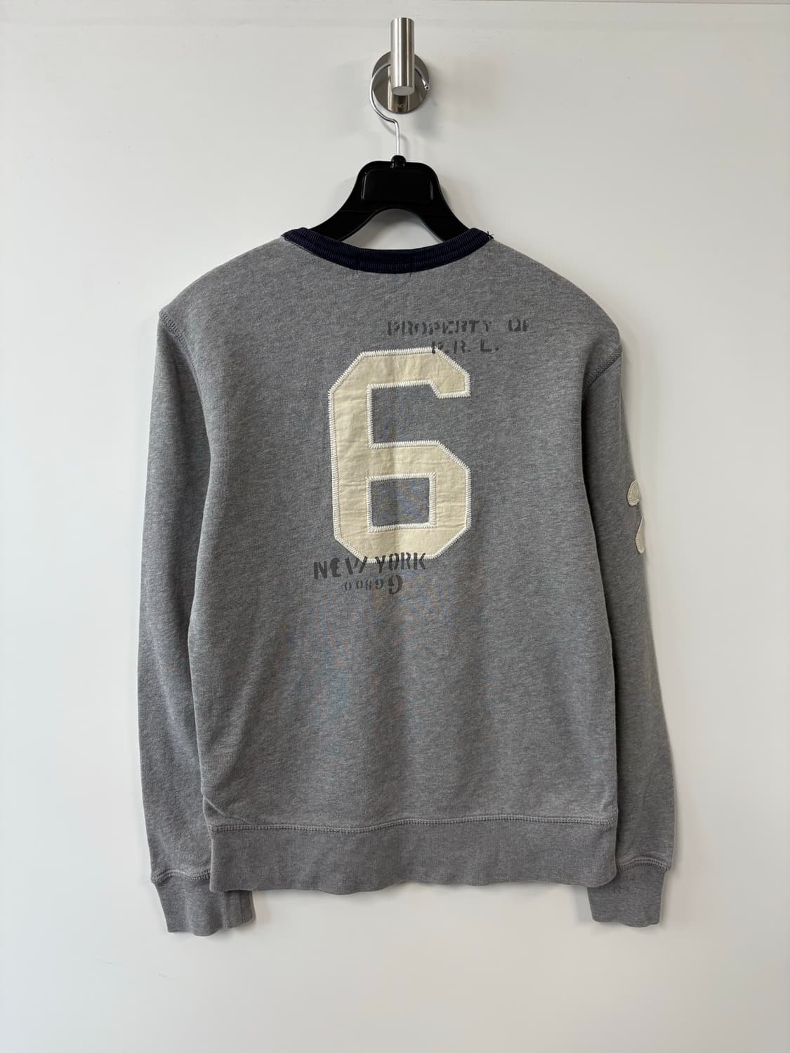 폴로 랄프로렌 패치 배색 맨투맨 상품이미지5