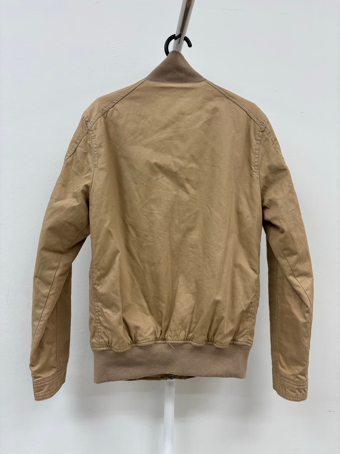 빈티지 베이지 블루종 집업 자켓 상품이미지9