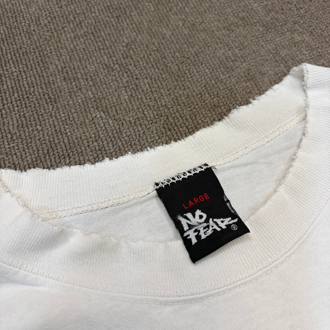 90s NO FEAR usa 노피어 빈티지 티셔츠 L 상품이미지2