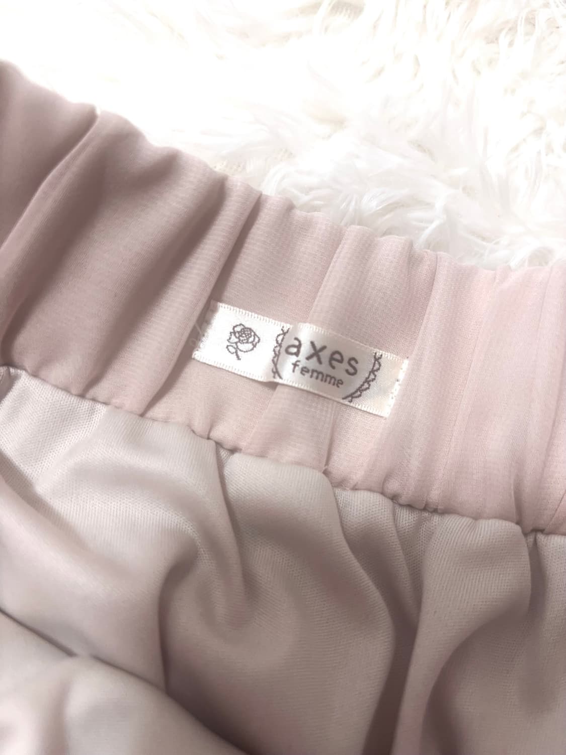 axes femme 액시즈팜 실연쇼콜라티에st 딸기초코 스커트 상품이미지4