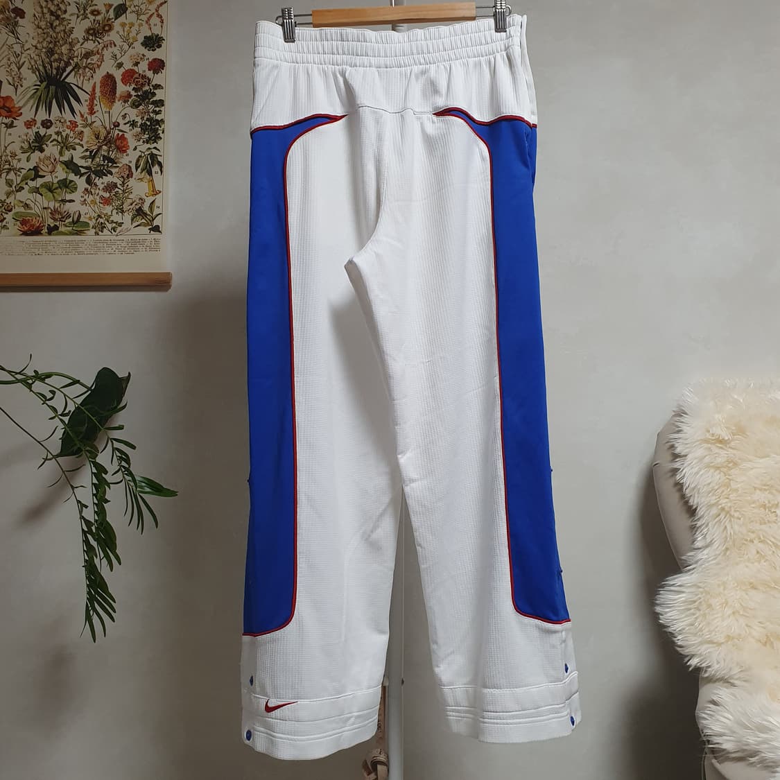 나이키 올드스쿨 배색 절개 스냅 트랙 팬츠 상품이미지2