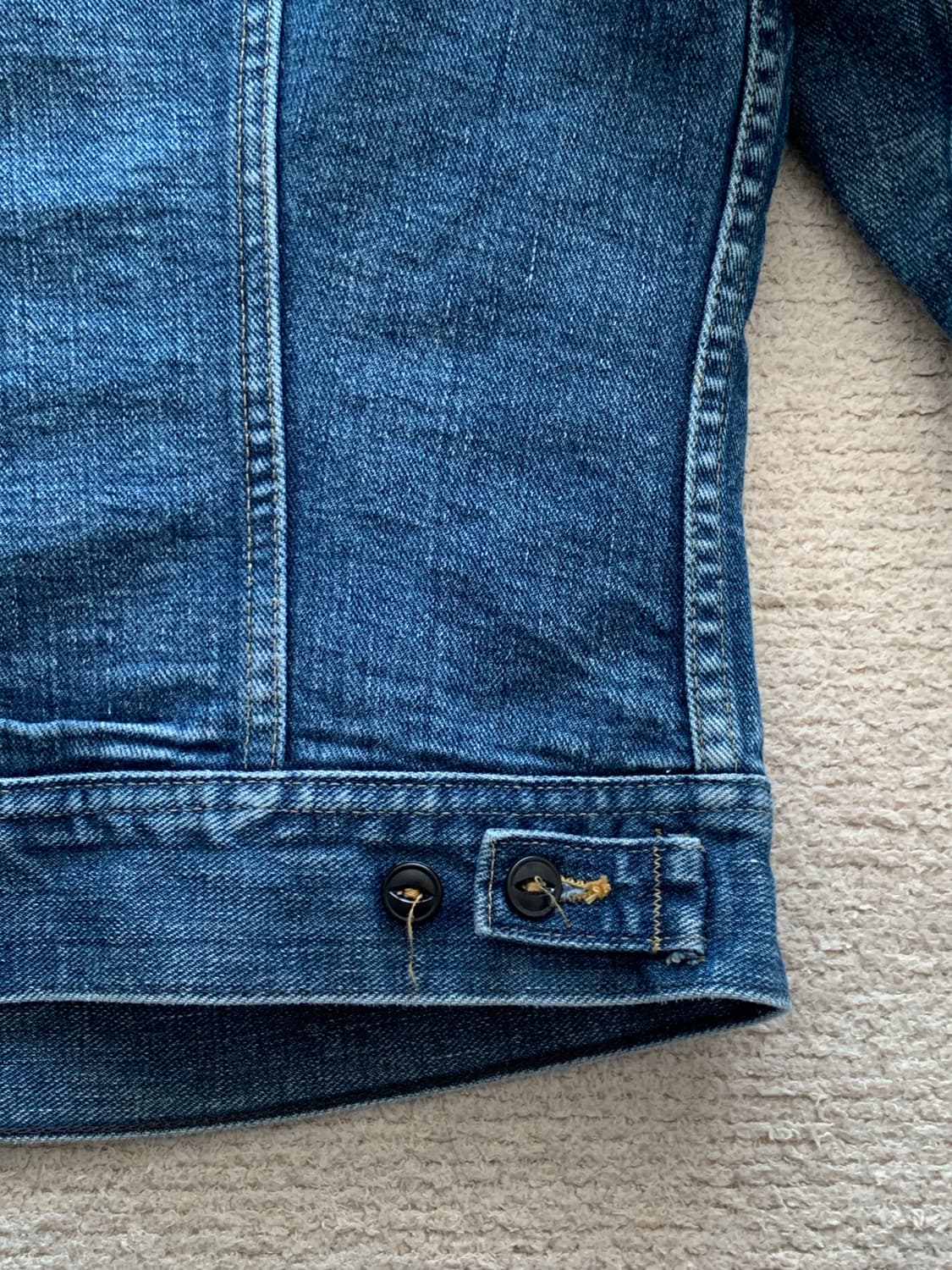 1970s 리 라이더스 스톰라이더 101-LJ 데님 트러커 자켓 상품이미지7