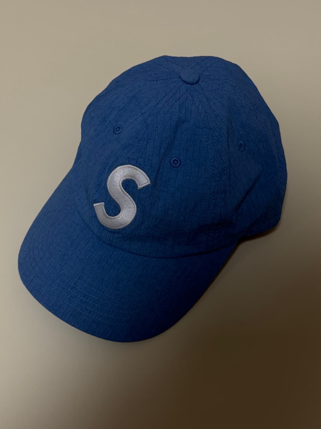 슈프림 코듀라 립스탑 s 로고 6패널 캡 새상품 상품이미지1