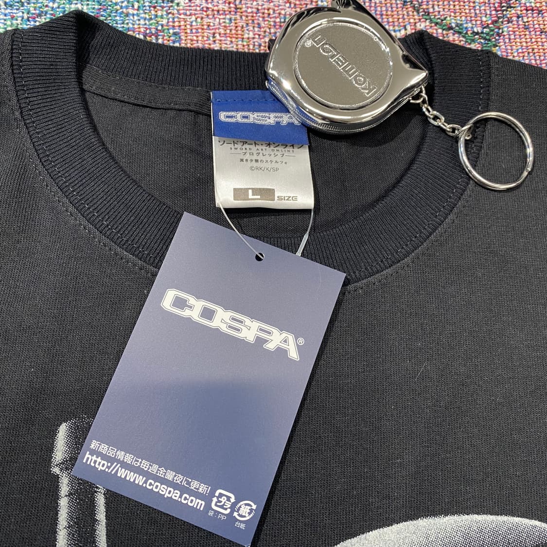 코스파 소아온 소드아트온라인 오피셜 애니메이션 티셔츠 상품이미지3