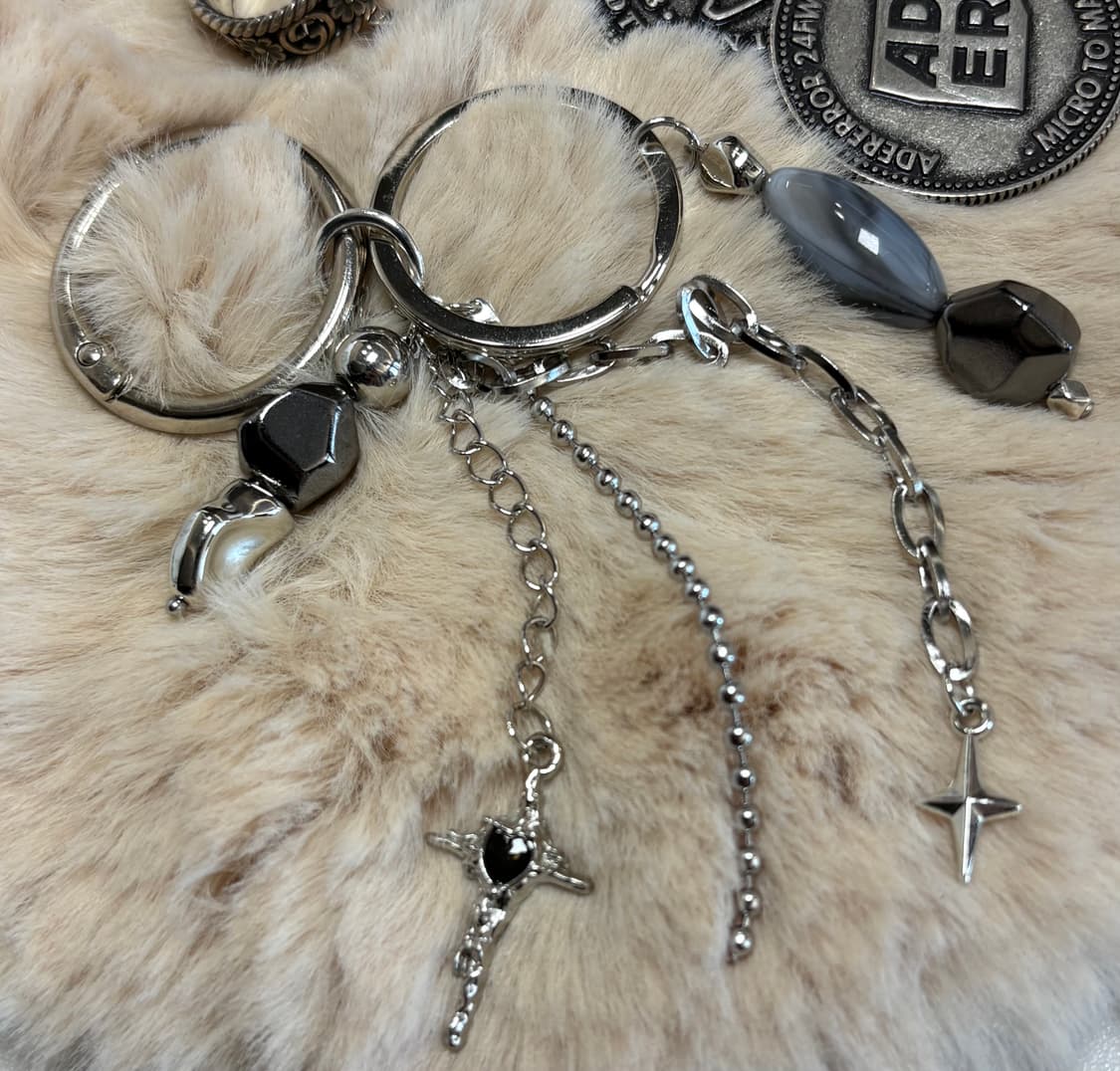 핸드메이드 Silver Stone 키링 004 상품이미지8