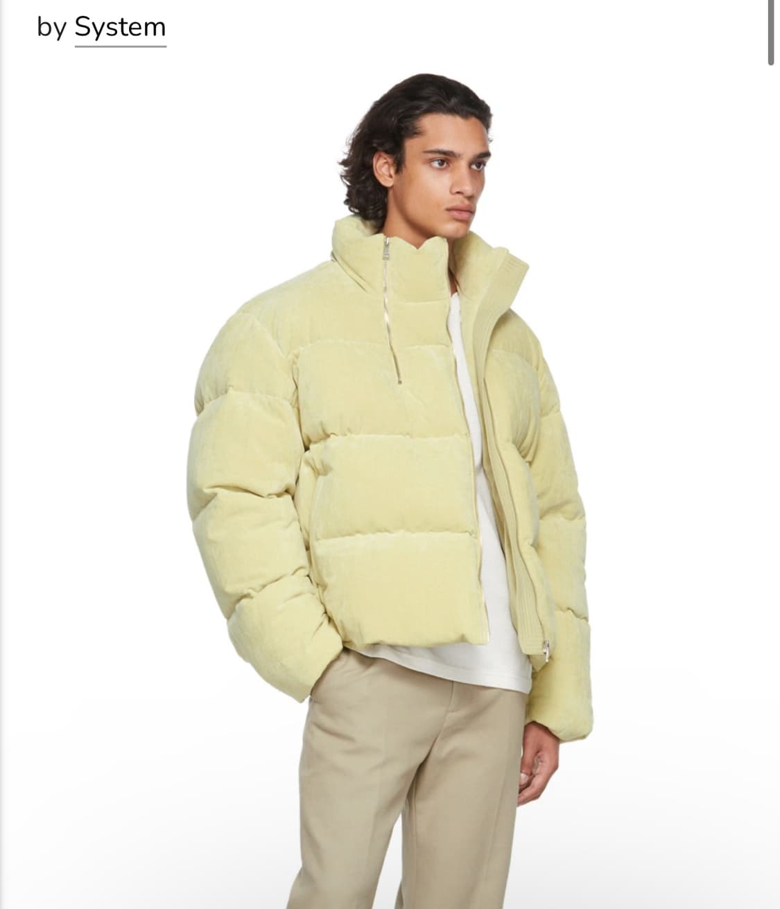 시스템옴므 구스다운 패딩 삽니다 상품이미지1