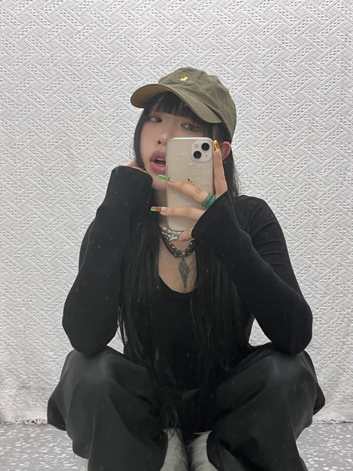 폴로 랄프로렌 포니 말차 딥카키 볼캡 모자 C09599 상품이미지1