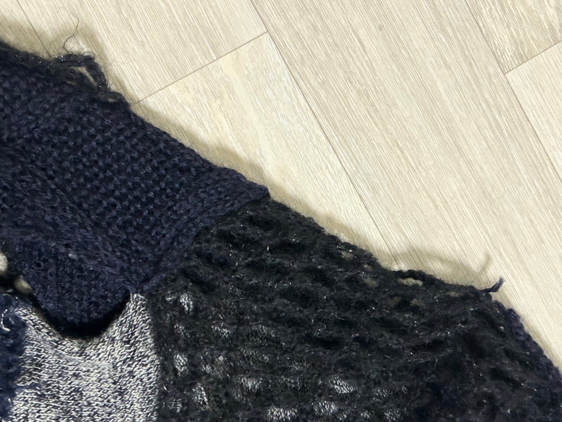 준야 와타나베&꼼데가르송 민소매 니트 상품이미지7