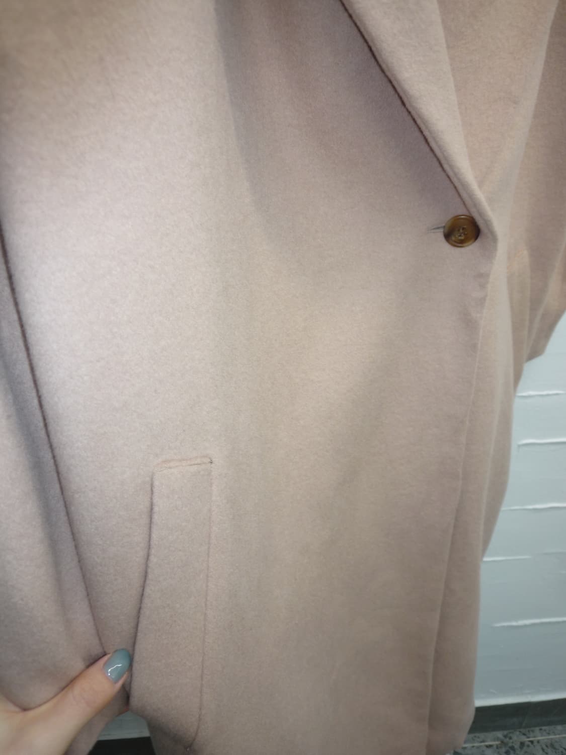 blush pink coat 상품이미지8