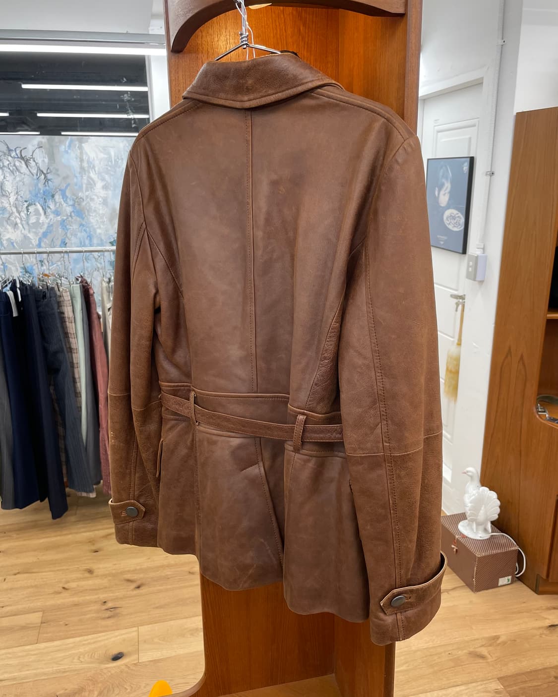 [38] 막스마라 웨스턴 레더 자켓 상품이미지7